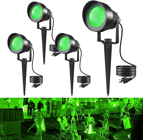 Miniatura 12 de T-SUN Iluminación exterior del atardecer al amanecer, luces de poste de bandera con fotocélula de encendido y apagado automático, impermeables, LED