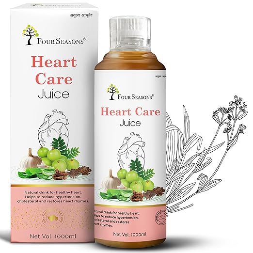 Ayurveda Heart Care Juice | Cardiac Juice | BP Care | Cholesterol Care 1000ml (Pack of 1)