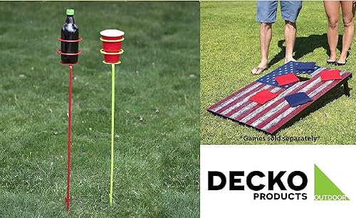 Miniatura 3 de Estacas de la marca Decko OutDoor para bebidas, empaque de 4 unidades, 30255
