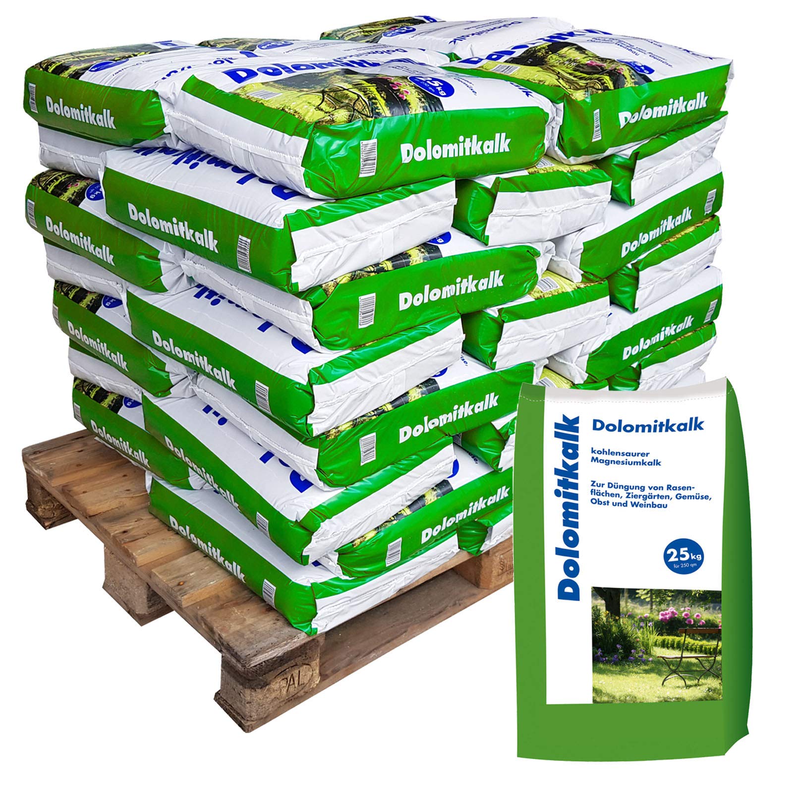 Beckmann IM GARTEN Gartendünger Dolomitkalk 10 Kg Magnesiumkalk Naturkalk Rasenkalk Gartenkalk