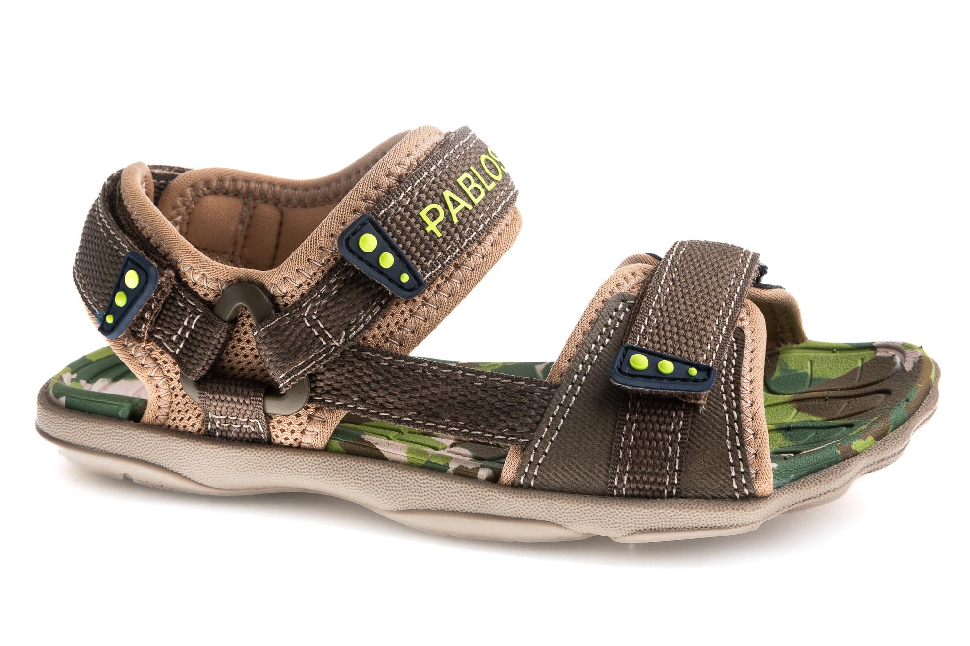 Pablosky Damen Braun Camping 986090 Sandale, 28 Eu