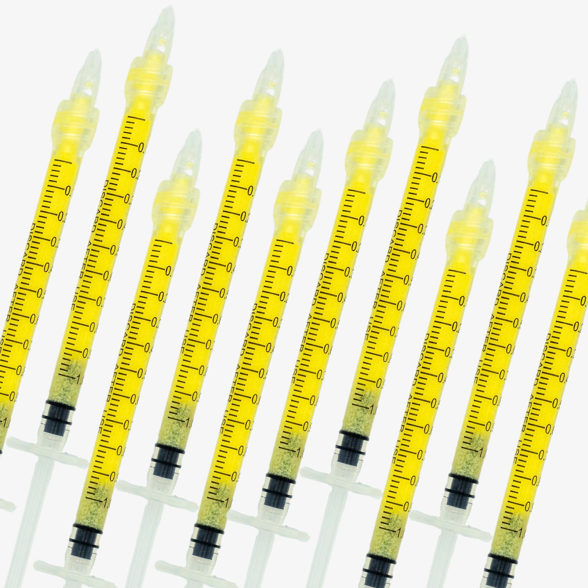 Colostrum Collector, Pack of 10 Colostrum Collection Syringe With Screw Cap, Colostrum Harvesting Kit, Colostrum Collection Kit, No Needle Syringe For Colostrum, Breastfeeding Syringes 1ml