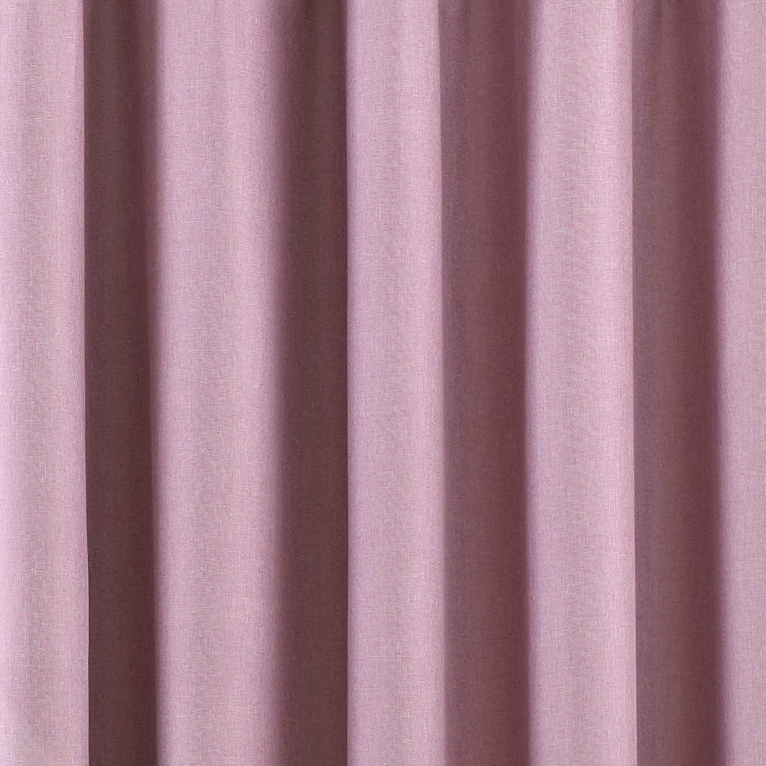 Riva Home Guaranteed Blackout Thermal Eclipse Eyelet Curtains, Purple, 90" x 90" (229 x 229 cm), Mauve, W 90.2" x L 90.2" (1 Panels) - Image 4