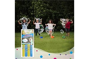 4 Big Bubble Wands: Blow Amazing Giant Bubbles