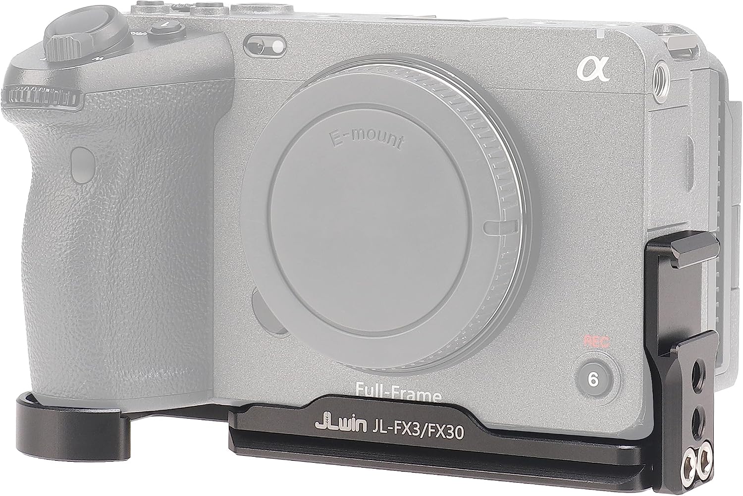 Plaque L-Bracket Anzirose Pour Sony A7II A7RII - Quick Release, Aluminium, Bascule Portrait/paysage