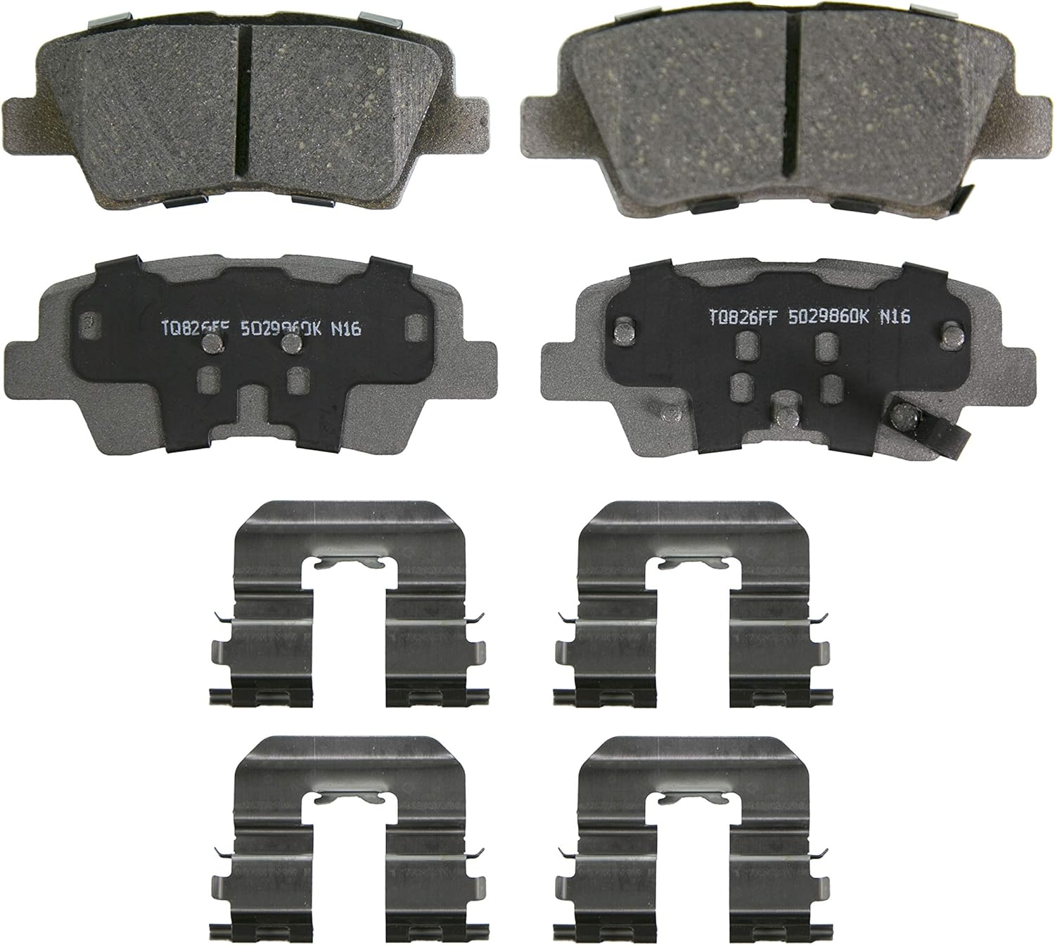 Wagner Brake ThermoQuiet QC1812 Ceramic Disc Brake Pad Set