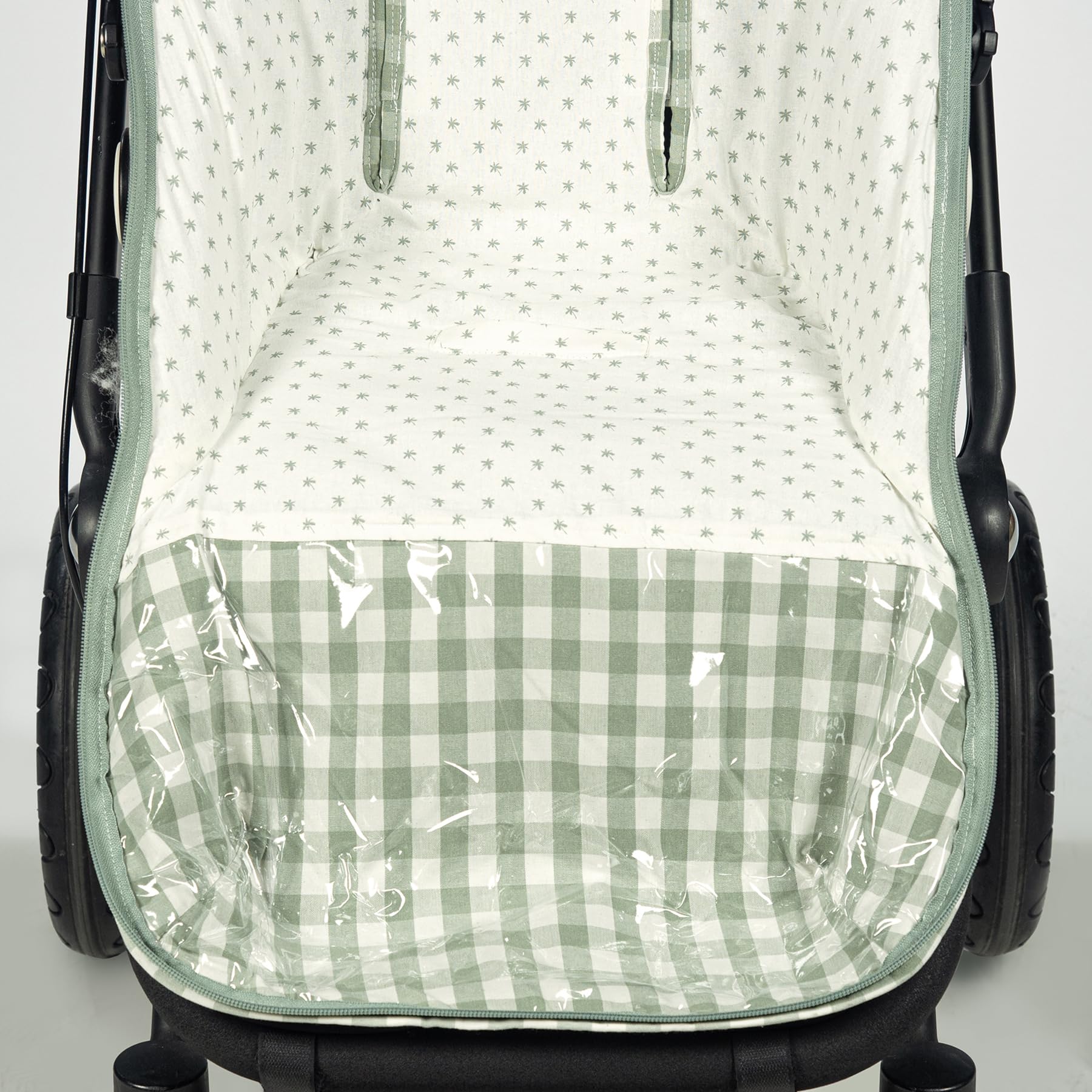 Walking Mum Saco Silla De Paseo Remy Entretiempo, Uso Universal Y Compatible Con La Mayoría De Los Carros, Verde, 36358, 1.0 Unidad