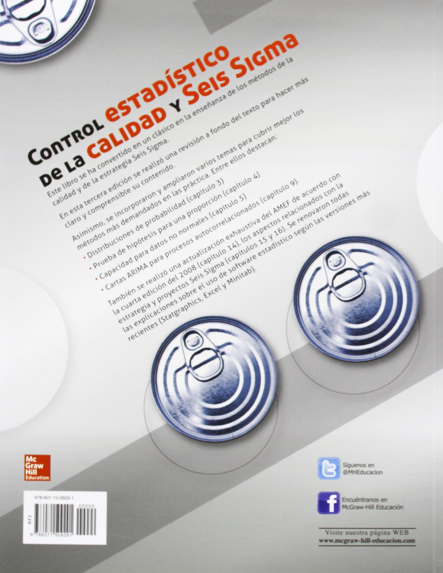 Control estadístico de la calidad y seis sigma