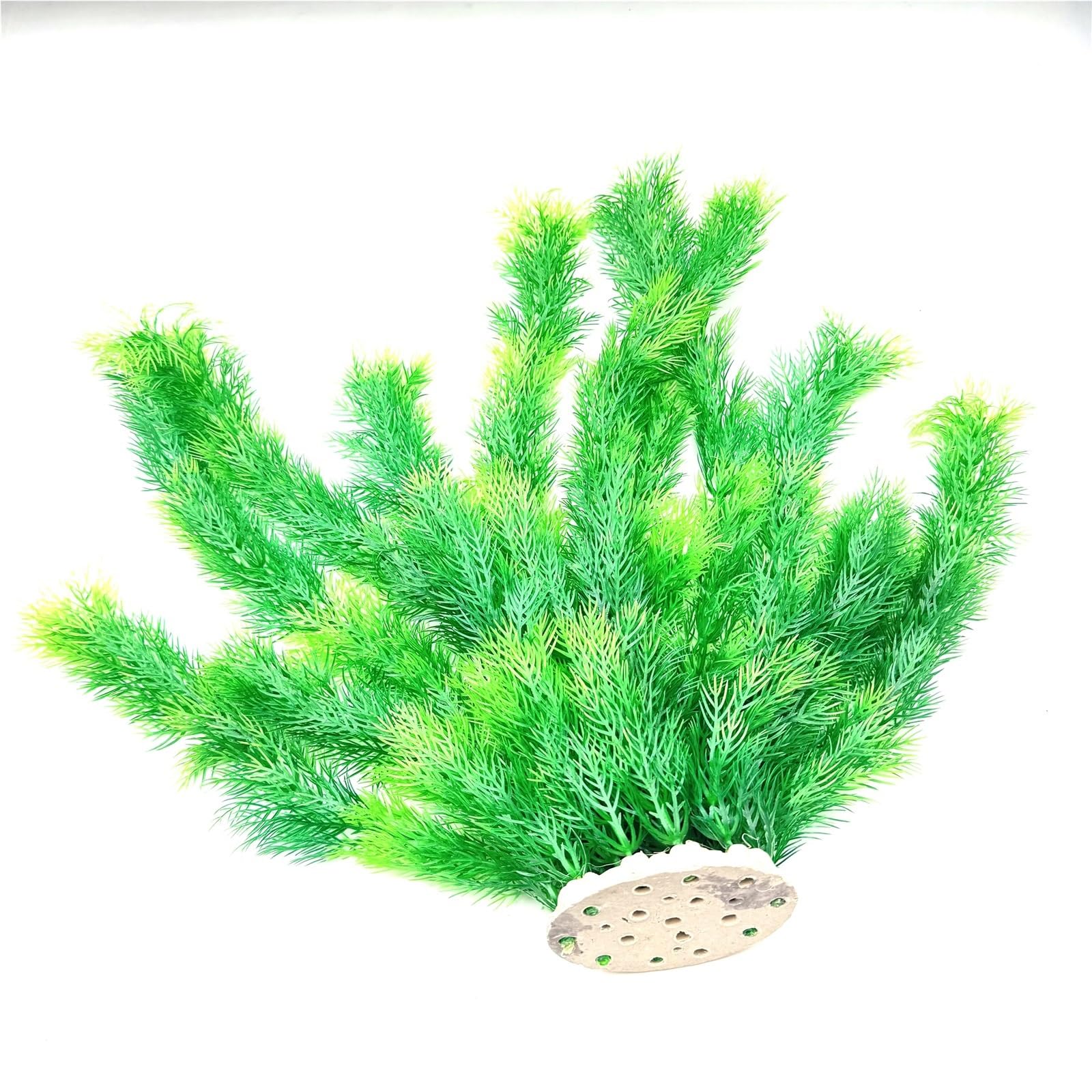 LTYKNGH Aquarium Plants 2pcs Artificial Aquarium Decor Plants Water Weeds Ornament Aquatic Plant Fish Tank Grass Decoration(Color2)
