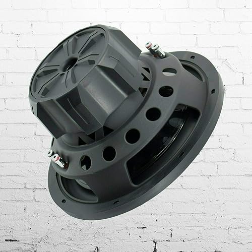 Miniatura 3 de Audiotek Subwoofer de audio profesional para automóvil de 12 pulgadas, 1500 W, potencia máxima, RMS -750 vatios dual 4 ohmios bobina de voz de alto