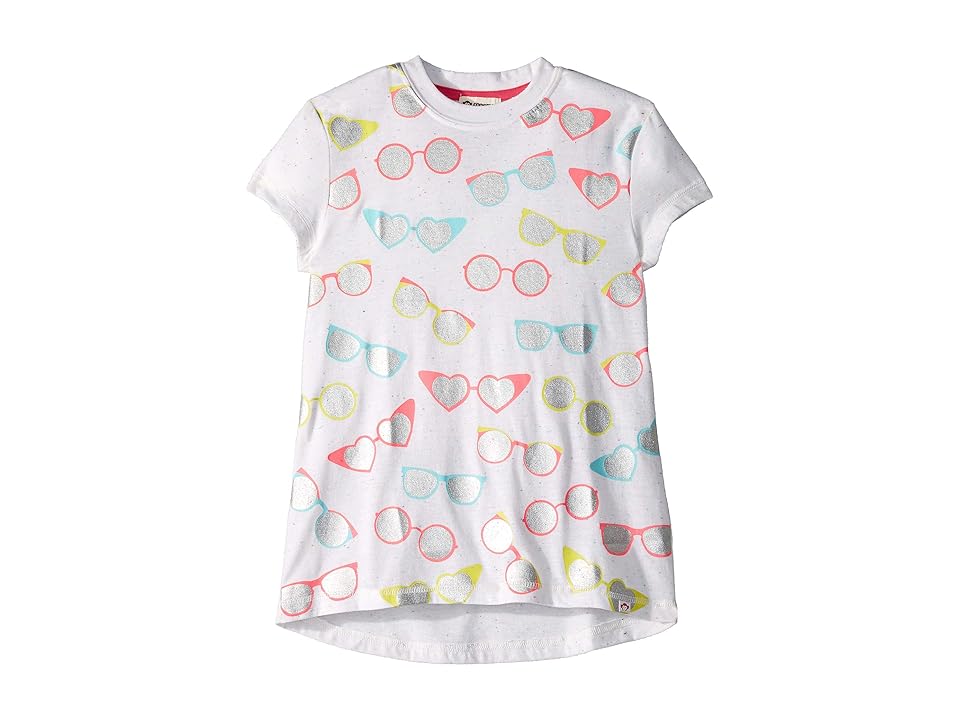 

Appaman Kids Circle Tee (Toddler/Little Kids/Big Kids) (Speckled White) Girl's Clothing, Beige