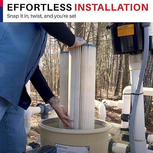 Miniatura 5 de LifeSupplyUSA Filtro de repuesto para piscina Pleatco Pentair CCP320, PCC80-PAK4, Unicel C-7470, R173573, Filbur FC-1976, 178580, 817-0081,