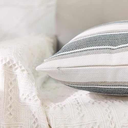 Miniatura 10 de Funda de almohada de lino a rayas