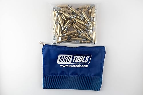 Miniatura 1 de 100 316 Cleco sujetadores de chapa metálica con bolsa de transporte de malla (K2S100-316)