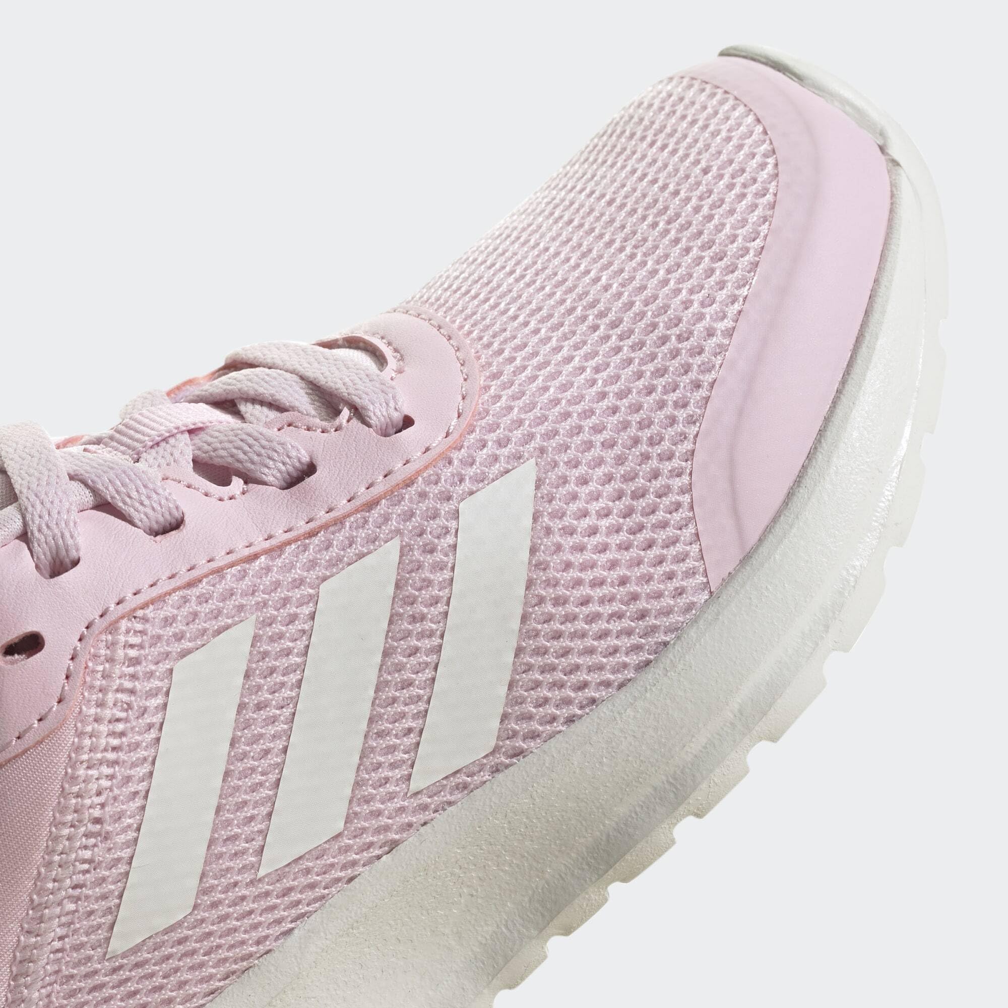 adidas Unisex Kinder Tensaur Run Shoes, Clear Pink/Core White, 33 1/2 EU