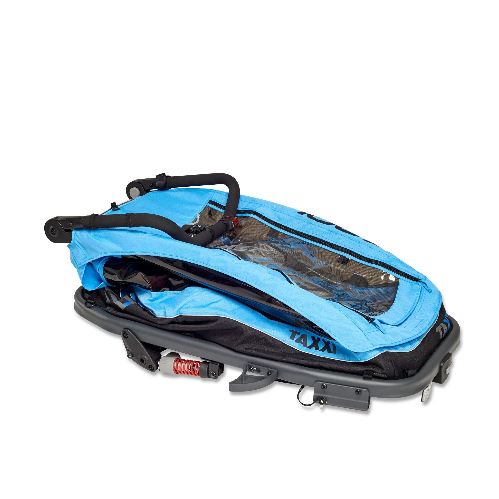 TAXXI ELITE One Cyan 3-in-1 Multifunktionaler Kinderwagen Buggy Jogger Travelsystem