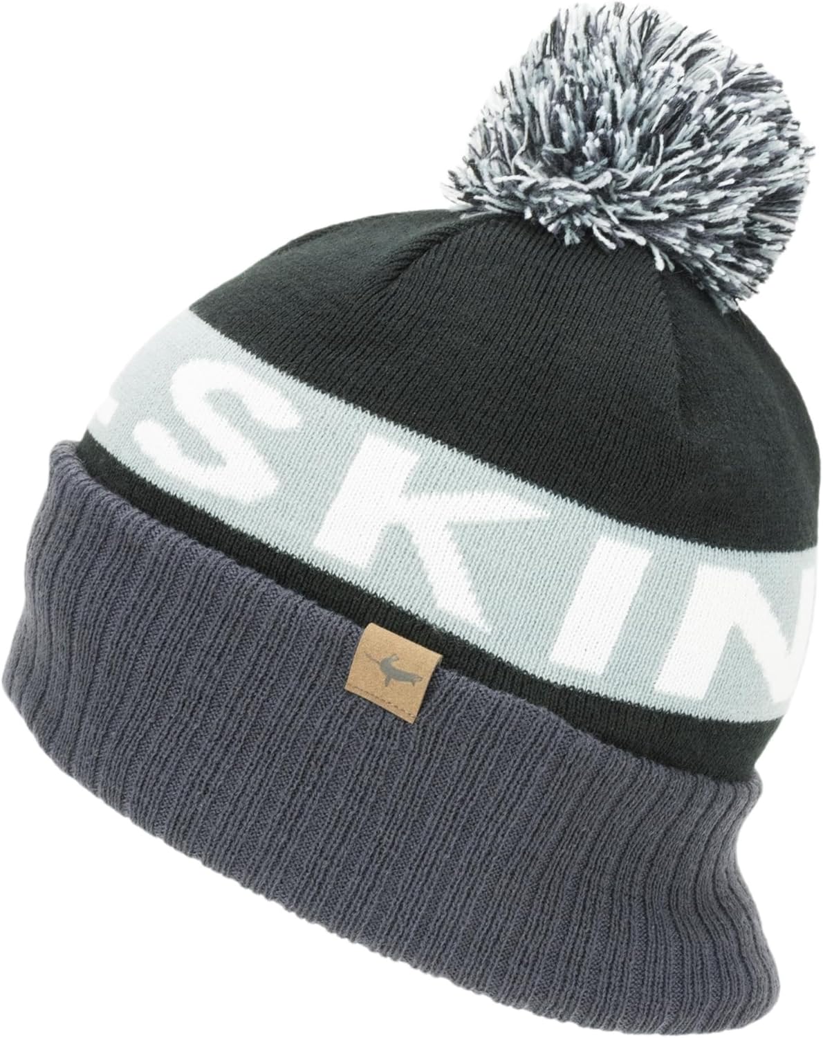 SEALSKINZ Unisex Foulden Water Repellent Cold Weather Bobble Hat