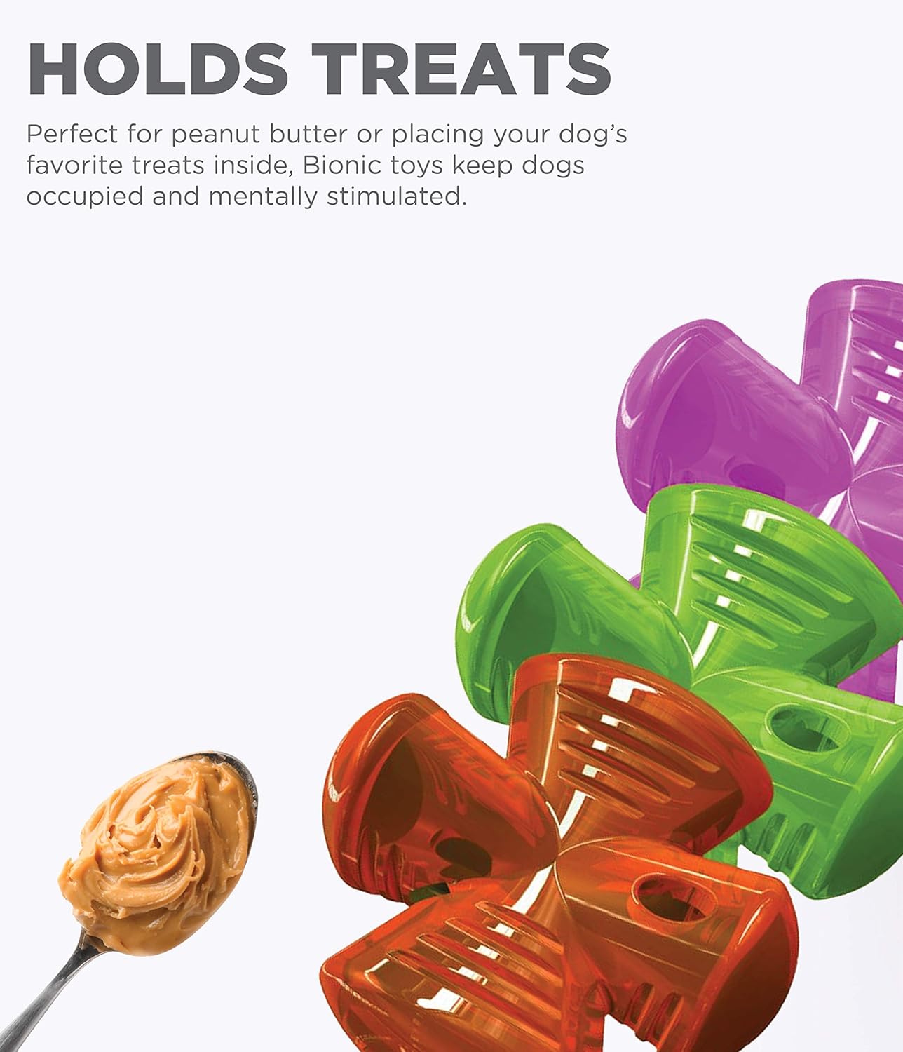 bionic stuffer dog toy