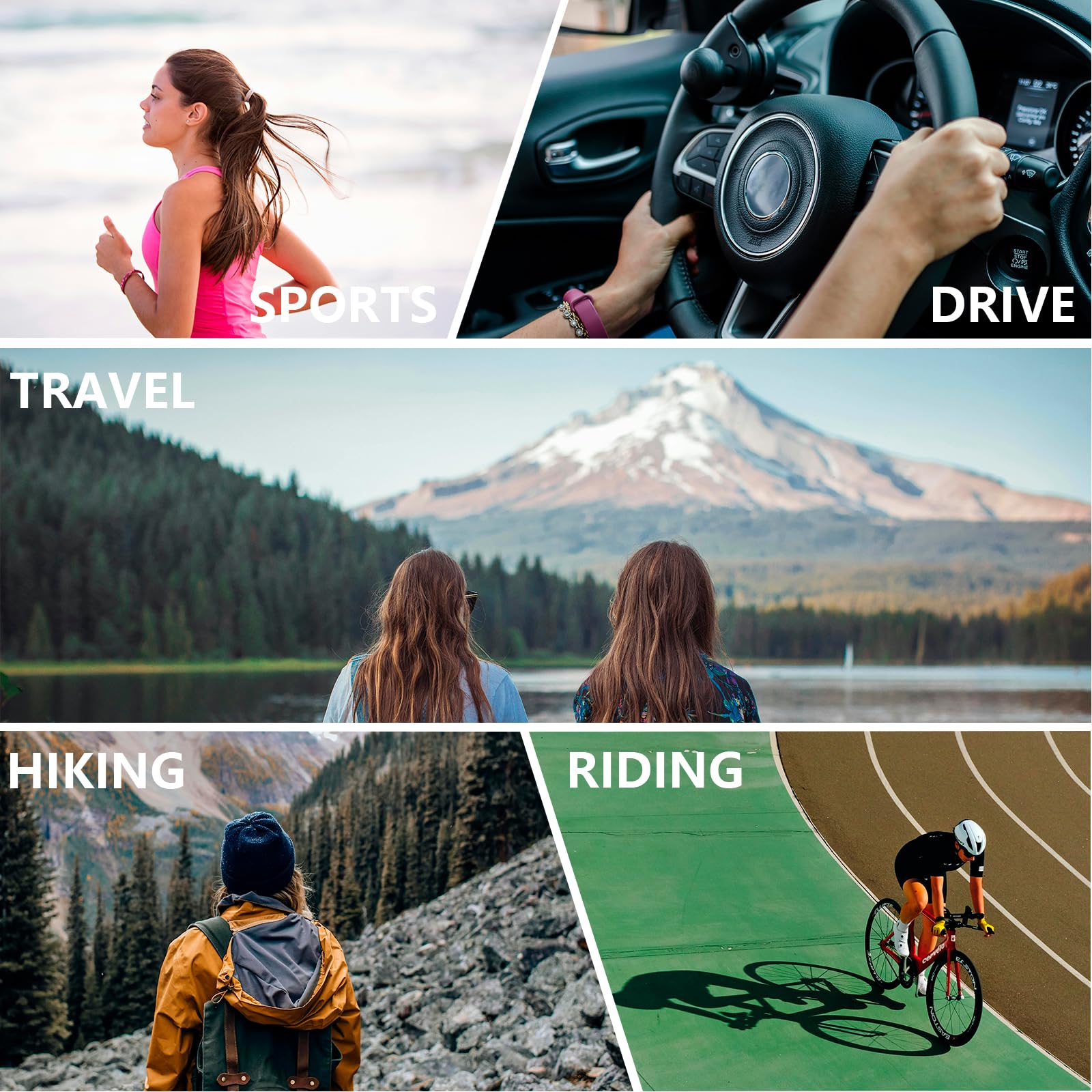 Occhiali da sole polarizzati fotocromatici per gli uomini Sport Day & Night Vison Driving Glasses Anti Glare Shades Spring Hinges
