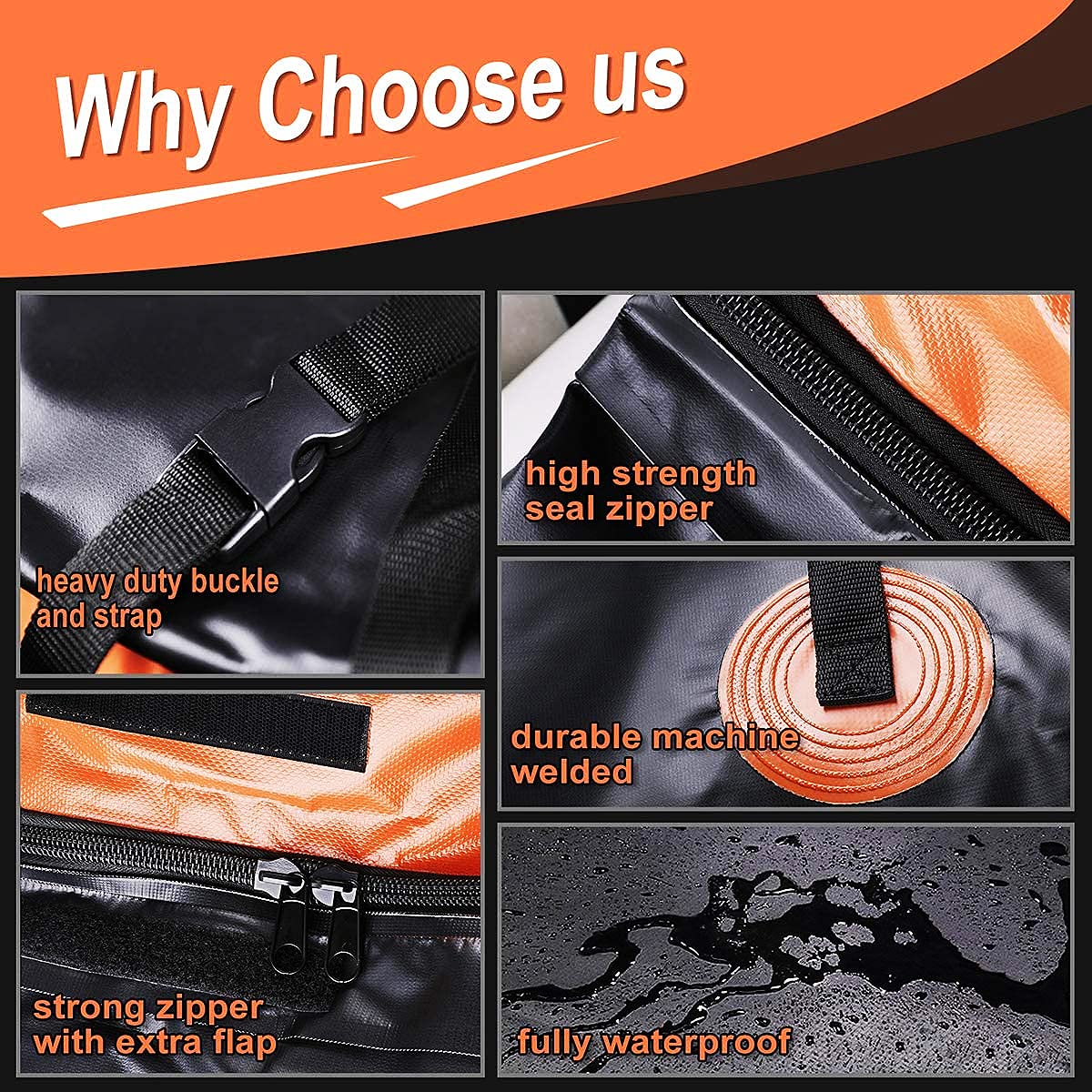 LIMINK Car Rooftop Cargo Carrier Bag 15 