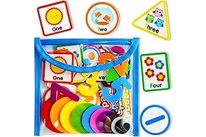 Felt Learning Numbers, 44 Felt Board Pieces for Toddlers Learning Math