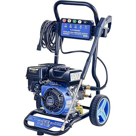 3600PSI Gas Pressure Washer For Patio, Yard, Vehicle