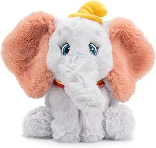 Simba 6315870296 Disney Super Soft Dumbo, 25 cm Plush Toy, Suitable from the First Months of Life, Cuddly Toy, Elephant