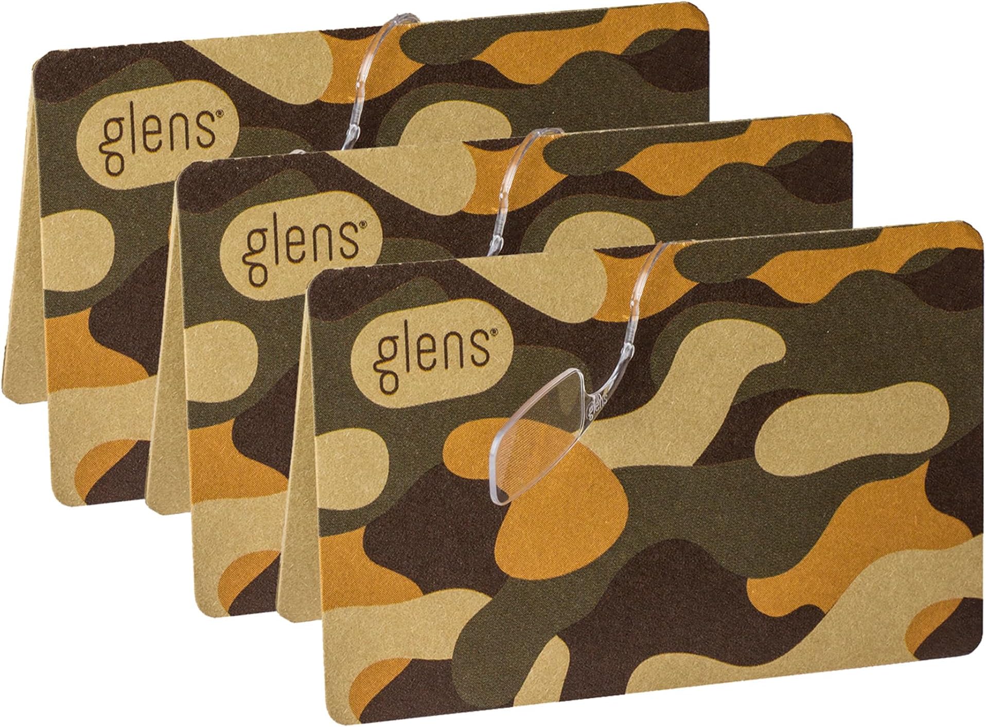 glens Unisex Armless Reading Glasses - 3 Readers - Emergency Lightweight Pocket Ultra Thin Readers