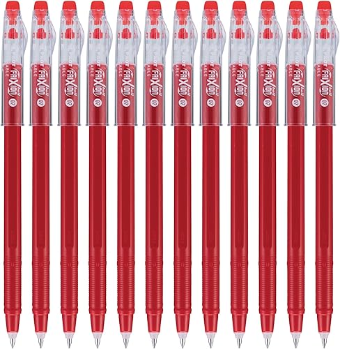 Miniatura 3 de Pilot 32465 FriXion ColorSticks - Rotuladores de tinta borrables 0028in 1 docena color negro