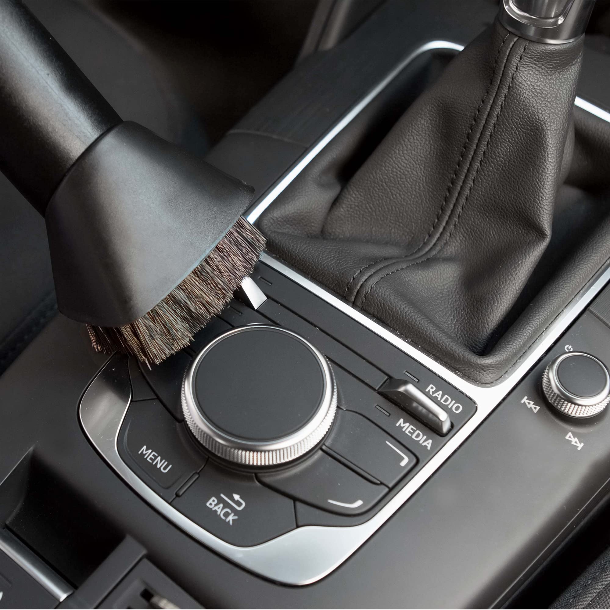 Wessel-Werk Autopflege-Set CarWash Edition | Staubsaugerdüsen zur Autoreinigung an Tankstellen, Waschanlagen und zu Hause | ideal für Sitze und Cockpit | Reinigungszubehör inkl. | passend von 32-38mm