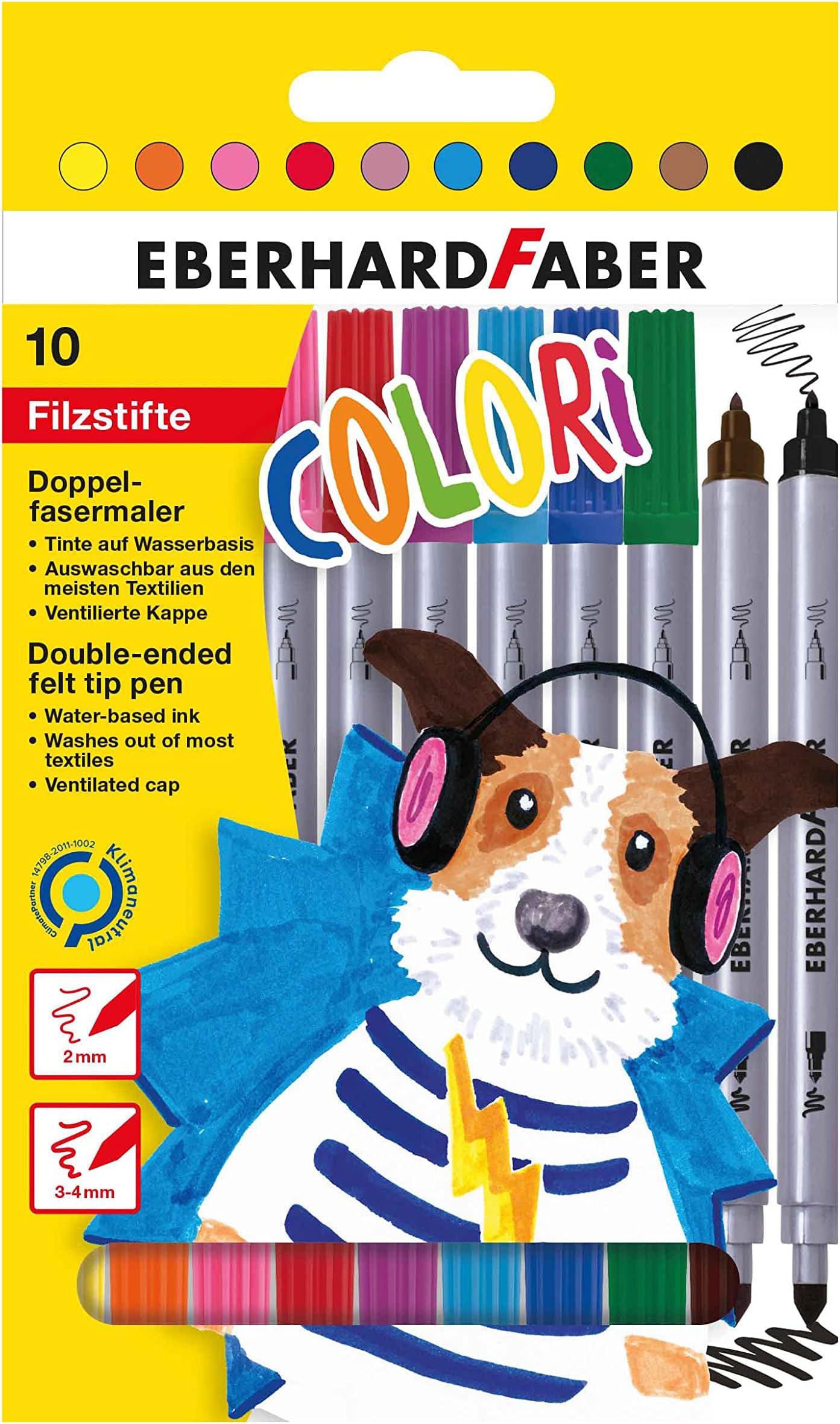 Eberhard FaberFelt Tip Pen (Pack of 10)