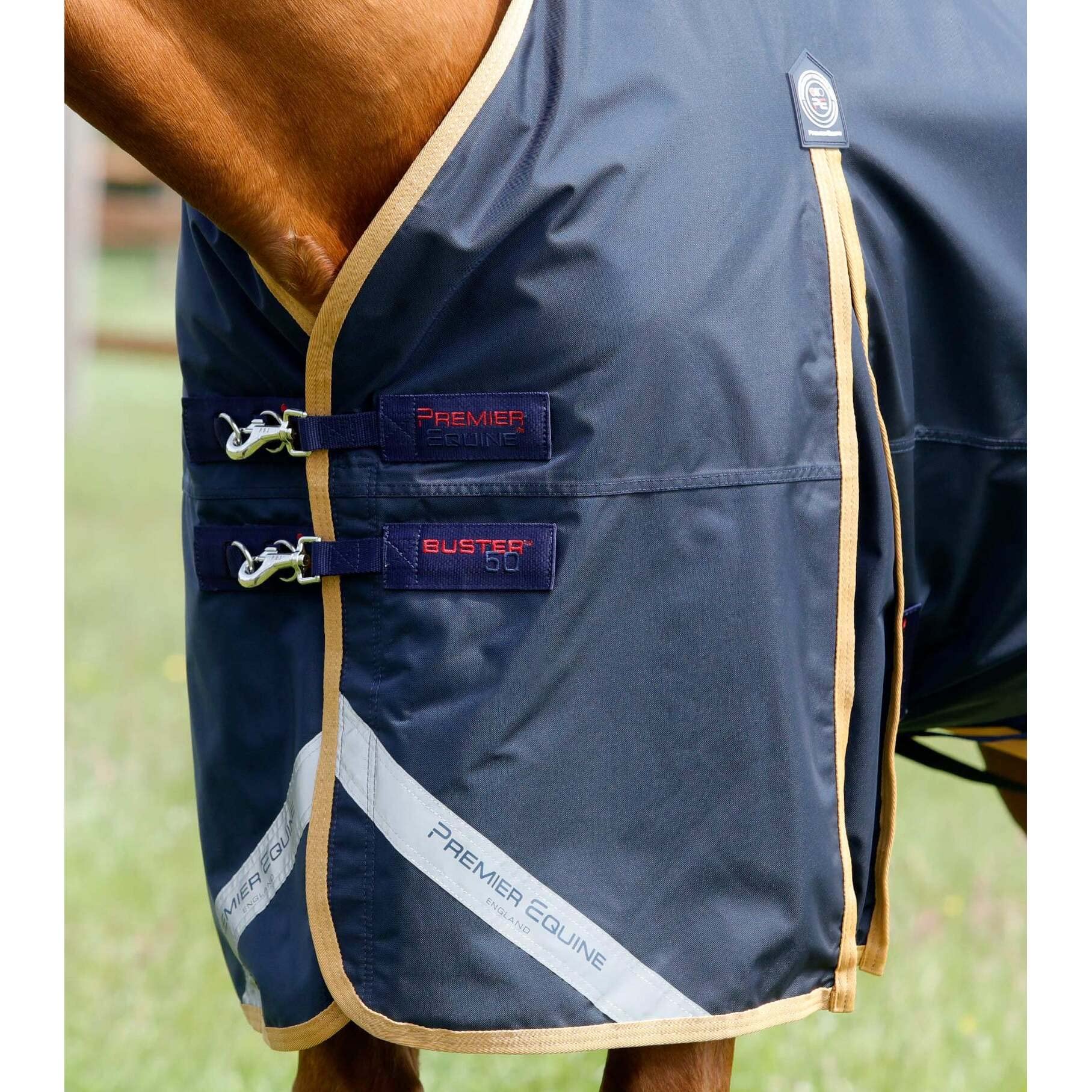 Coperta impermeabile originale per cavalli Premier Equine Buster Original 50 g