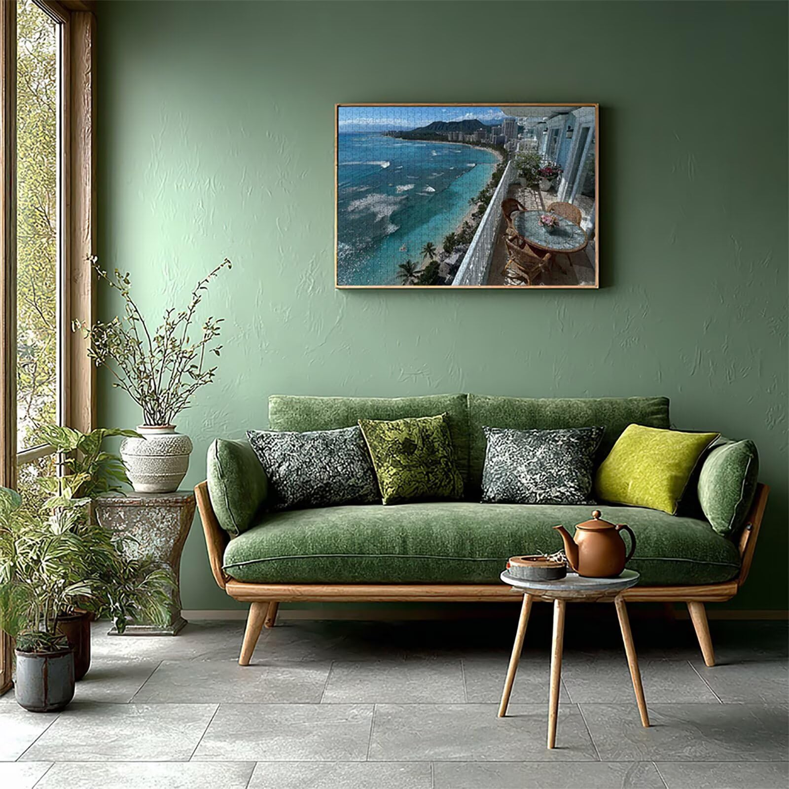 Vista Al Mar Puzzle Madera 5000 Piezas, Casa Puzzle Adultos con Caja 156x105cm, Rompecabezas Desafiante, para Hombres Mujeres Adolescente, Juegos de Rompecabezas Creativos, Decoracion Hogar, 6-8589