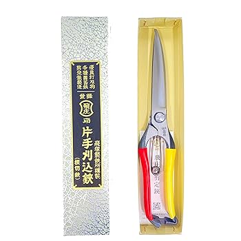飛庄 片手刈込鋏 （両刃） 270mm 金止 PS-34 軽量鋏 根切鋏 剪定鋏 Amazon | 飛塚製鋏所 飛庄 根切鋏(片手刈込鋏) 金止 270mm