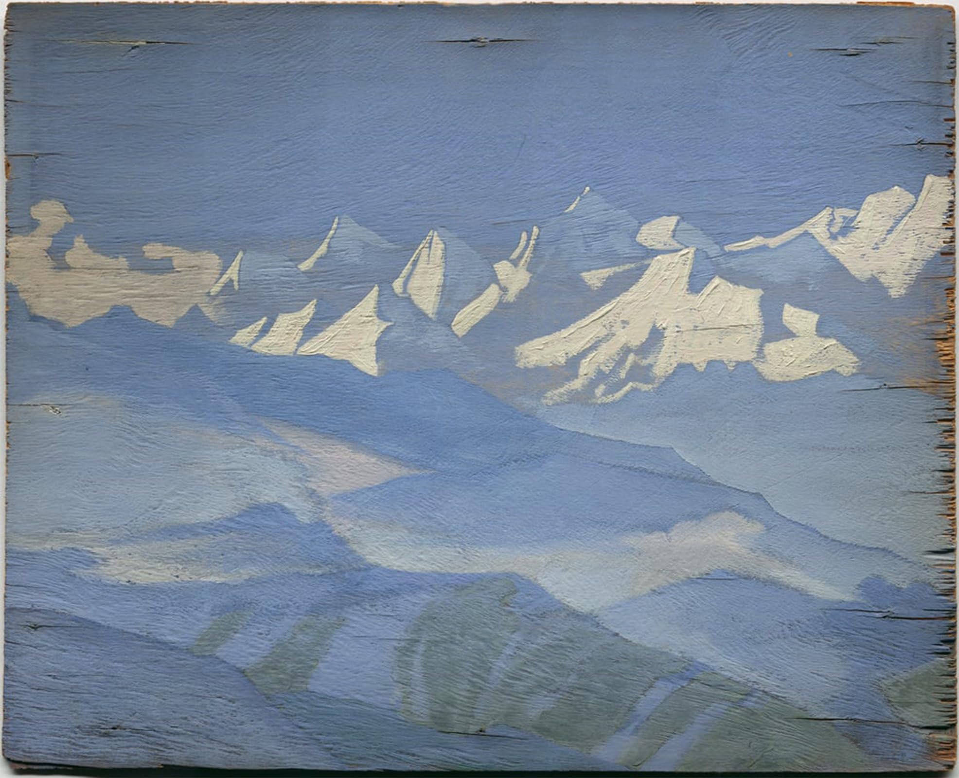 POSTERIIk Vintage Print Pop Art Landscape Artwork Himalayas by Nicholas Roerich Art Prints for Office Home Decor 60x90cm