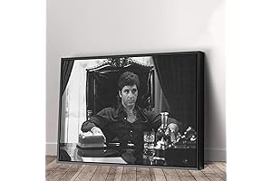 Scarface Framed Movie Poster - A Gangster Masterpiece