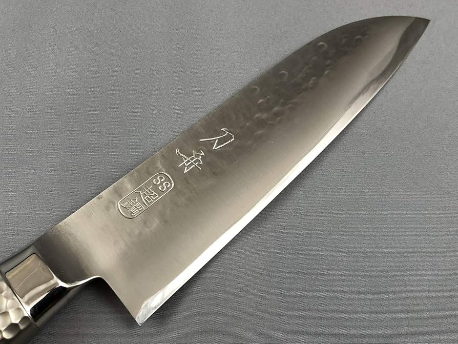 Amazon｜刀舟技研 三徳 包丁 (右利き用) 150mm 「 刀舟 鎚目