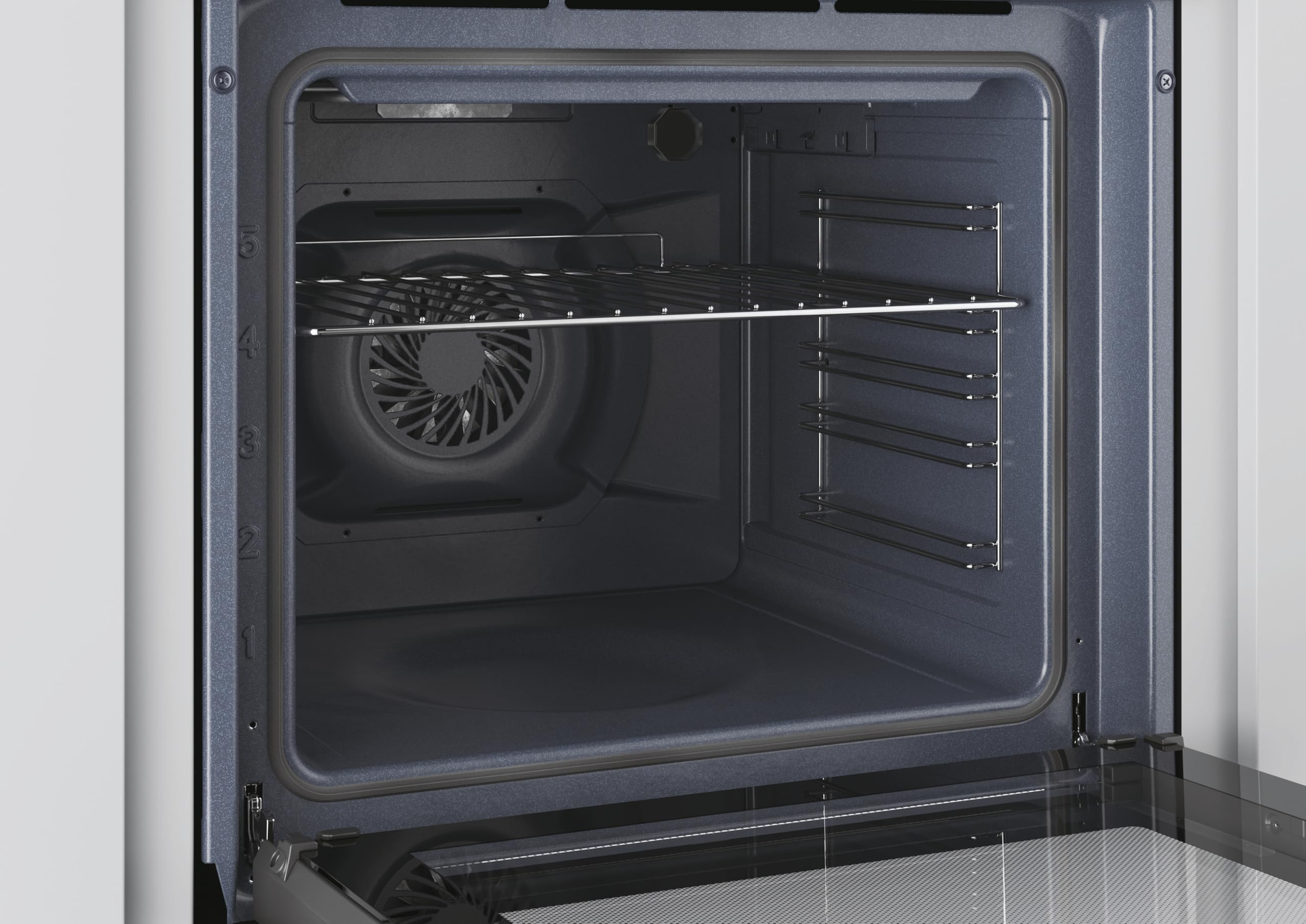 CANDY Candy Idea FIDCP N615 L, Multifunction Oven, 65L, 1 Tray and 1 Grid, Radial Fan, Aquactive Cleaning, Convection + Fan, 8 Functions, Push&Pull Controls, Double Glass Door, Black in use