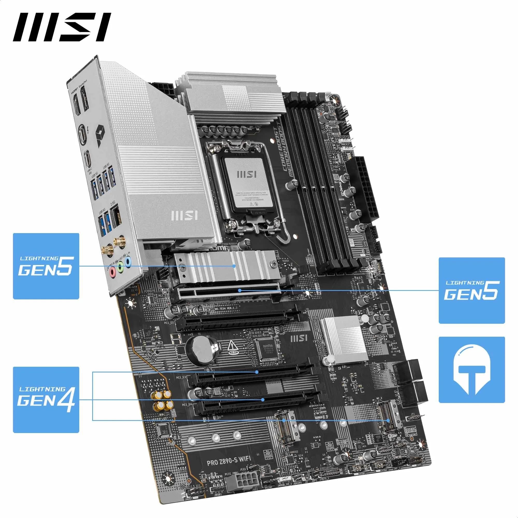 Amazon.com: MSI, Pro Z890-S Wifi Socket 1851 Ddr5 8600Mhz(oc) Usb
