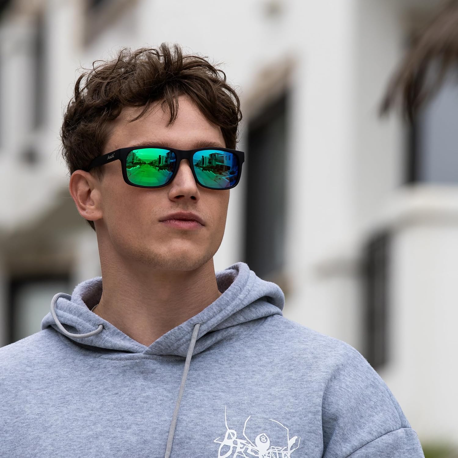Black Sail Rudder Polarized Sunglasses men women lightweight uv400 mirrored lenses running sports driving outdoor eyewear
