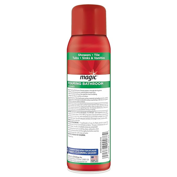 Magic Foaming Bathroom Cleaner 19 Oz. Aerosol miniatura 2