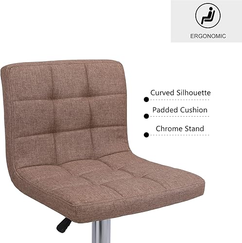 Miniatura 4 de BV - Silla de oficina ergonómica con doble respaldo, soporte lumbar, silla de escritorio de oficina, de malla transpirable, reposabrazos ajustable 3D