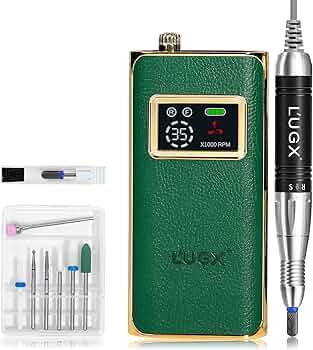 Amazon.co.jp: L'UGX 電動ネイルマシン 35000RPM ネイルマシーン