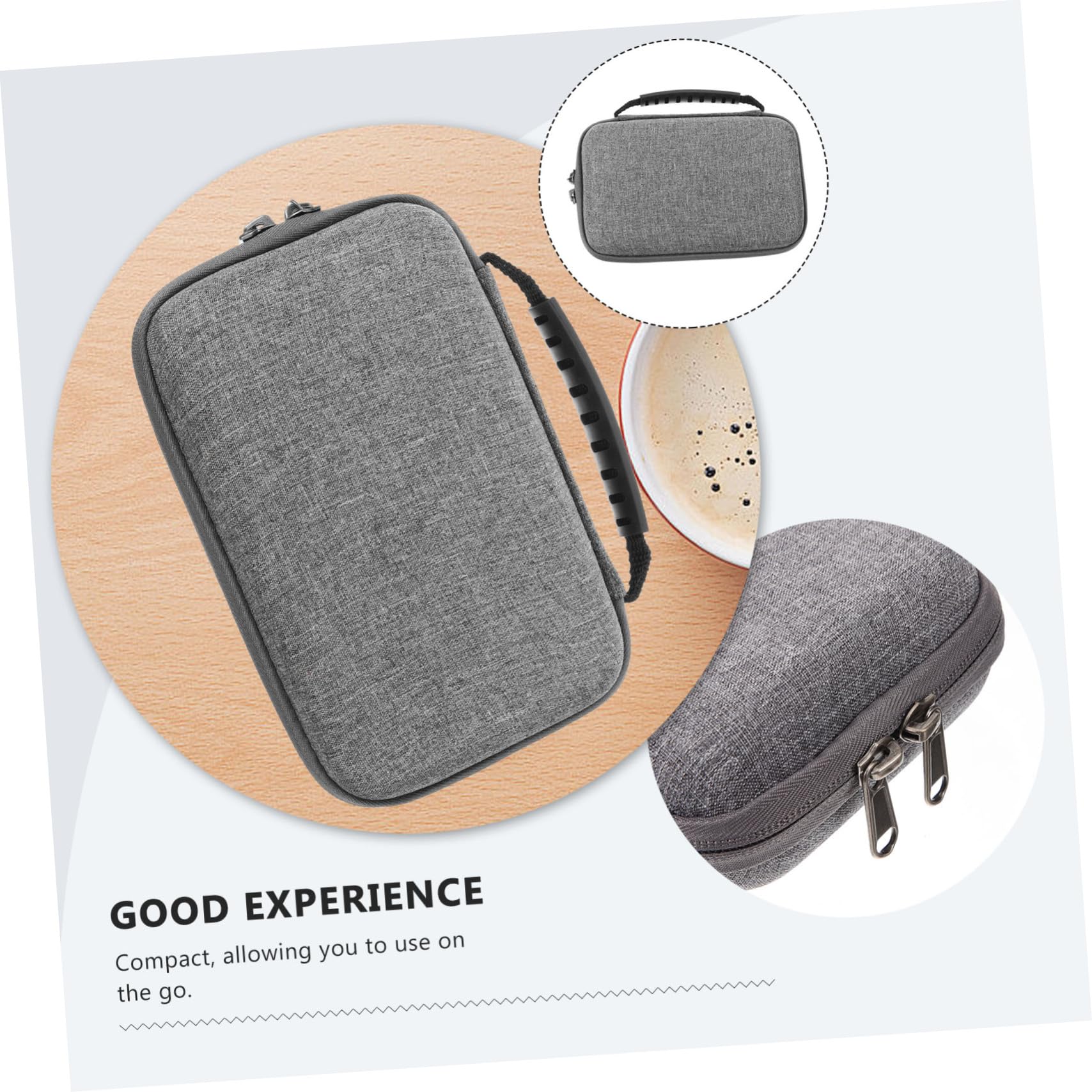 Gadpiparty 3piezas Organizador De Cargadores y Cables Electrónicos Estuche Portátil De para Accesorios Bolsa De Almacenamiento y para y
