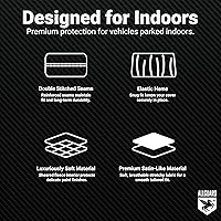 Vista 3 de Fundas de coche resistentes a los arañazos para interior compatible con Lamborghini 2004-2014 Gallardo - Material satinado negro ultra suave