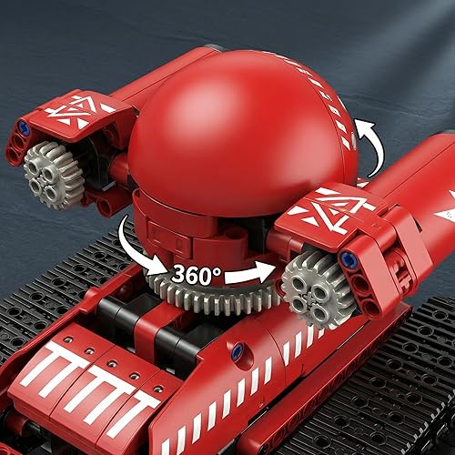 Miniatura 6 de Kit de robótica STEM 5 en 1 definitivo | Construye robots, topadoras, tanques y más | Juego de ingeniería de control remoto (de 8 a 14 años)