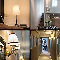 Vista 4 de DiCUNO Anillos de collar de pantalla de lámpara E12, base de candelabro roscada E12 E14, reemplazo de enchufe de bloqueo de retenedor, soporte