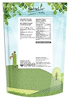 Vista 2 de Food to Live Farro orgánico de corte de acero italiano – Sin OMG, grano de trigo perlado agrietado, no irradiado, vegano, a granel. Fácil