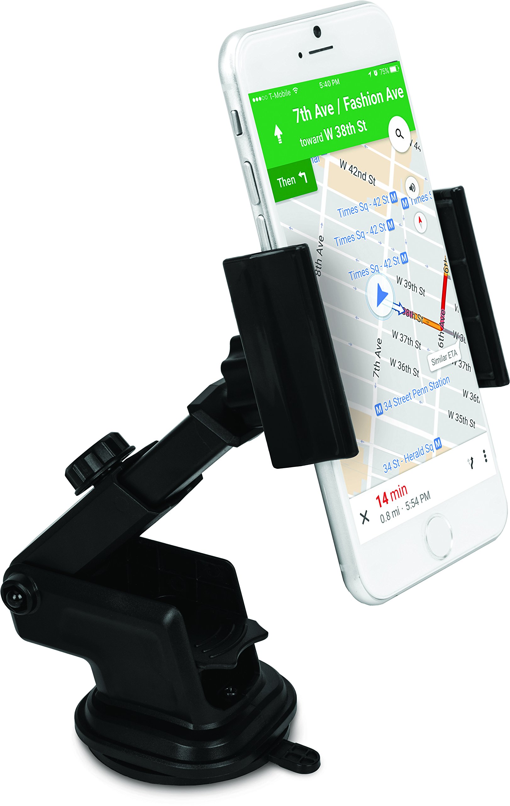 iHome IH-CM314B Car Mount for Universal Smartphones - Black