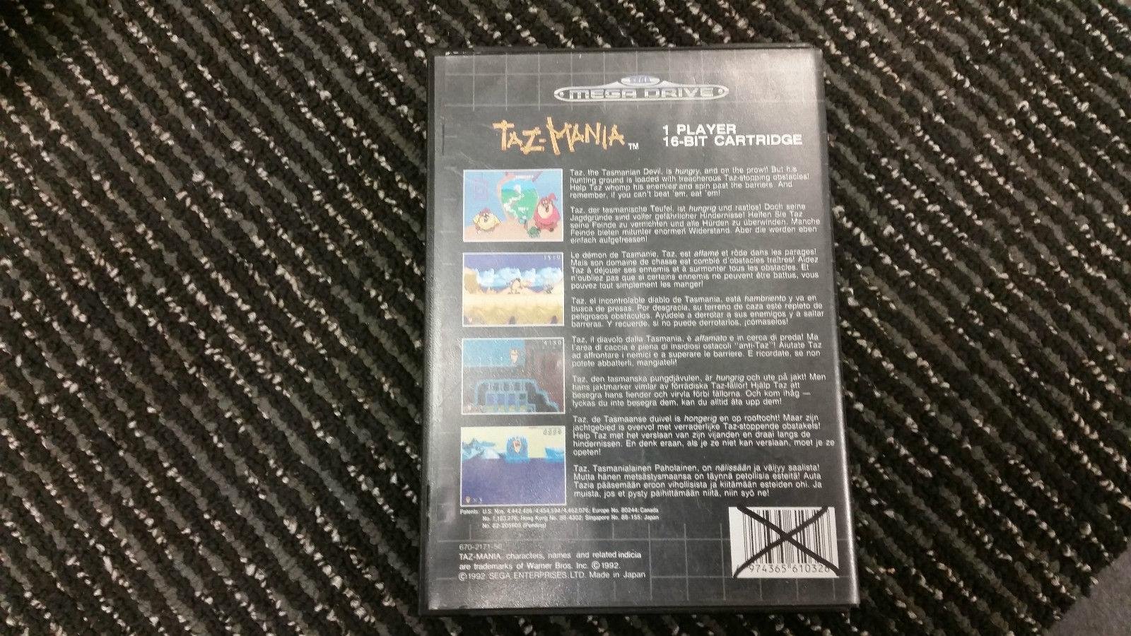 Tazmania [Megadrive FR]